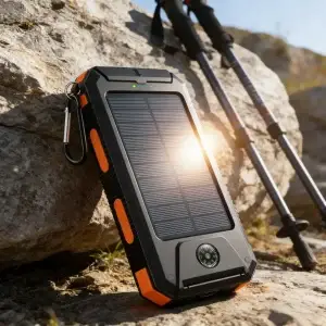 10000mAh Solar Power Bank