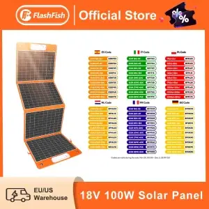 Foldable Solar Panel 100W