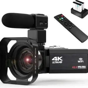 Video Camera Camcorder - 4k