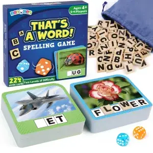 Spelling Games w/ 224 Flash cards